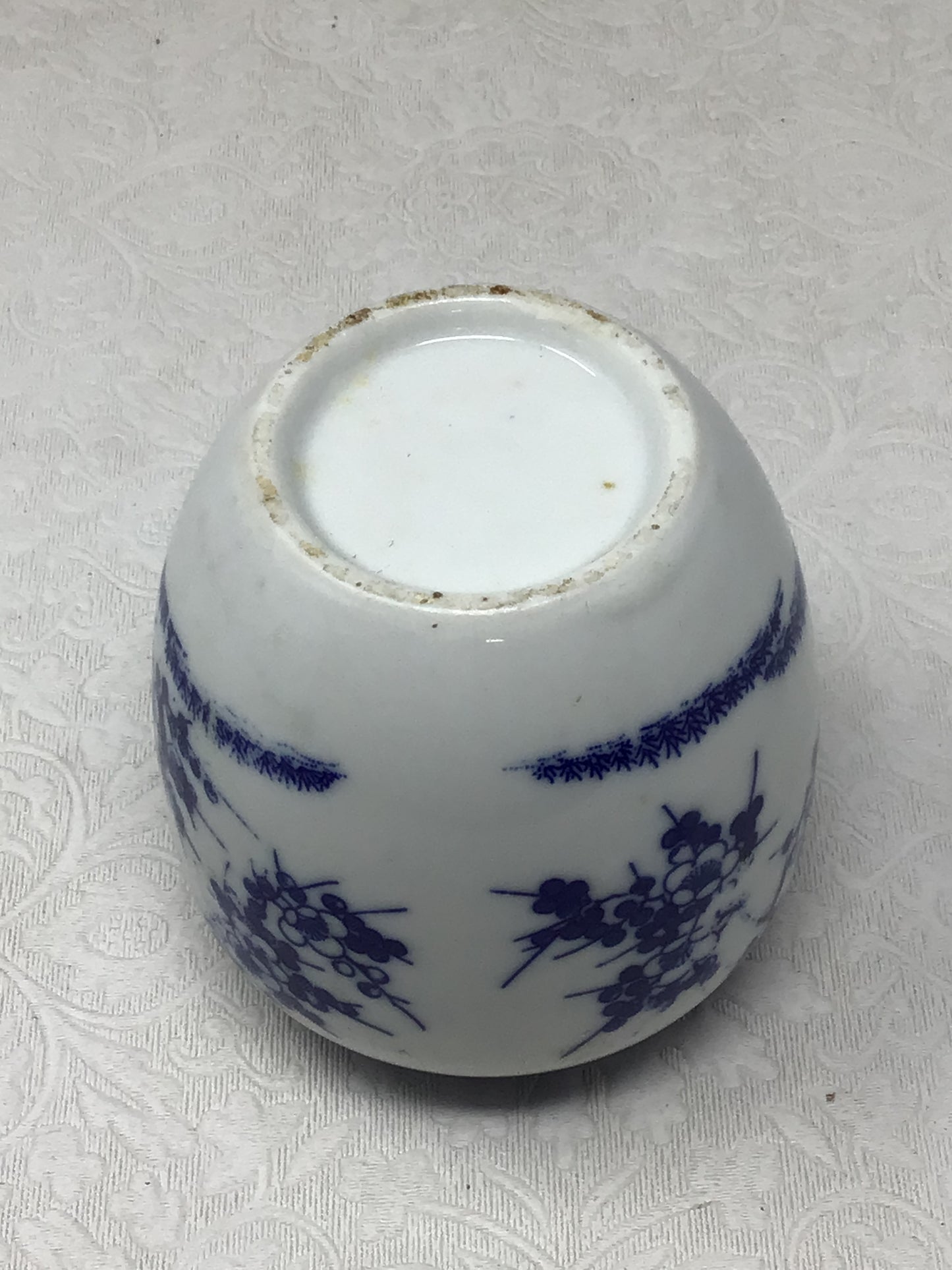 Blue and White Ceramic Ginger Jar