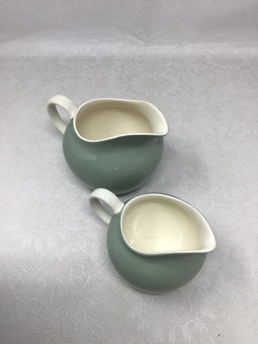 Vintage Wedgwood Creamer & Milk Jug, Set of 2