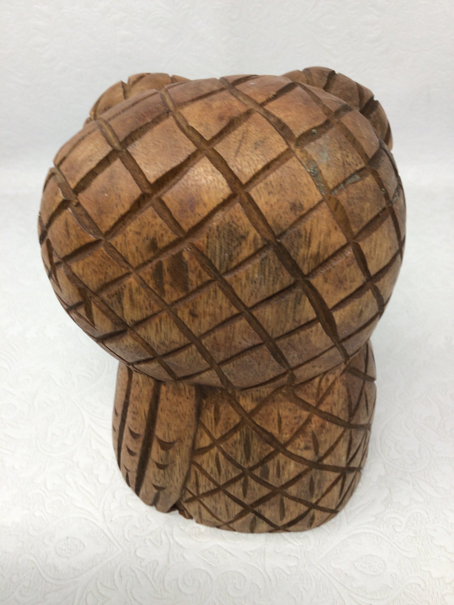 Vintage Wood Owl
