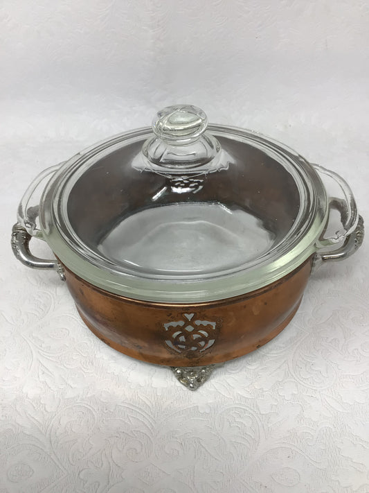 Vintage Fire King Small Casserole Dish