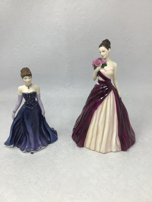 Royal Doulton “With Love” Figurines, Set of 2