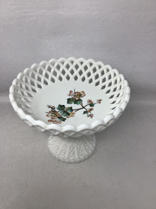 Vintage Pedestal Fruit Bowl
