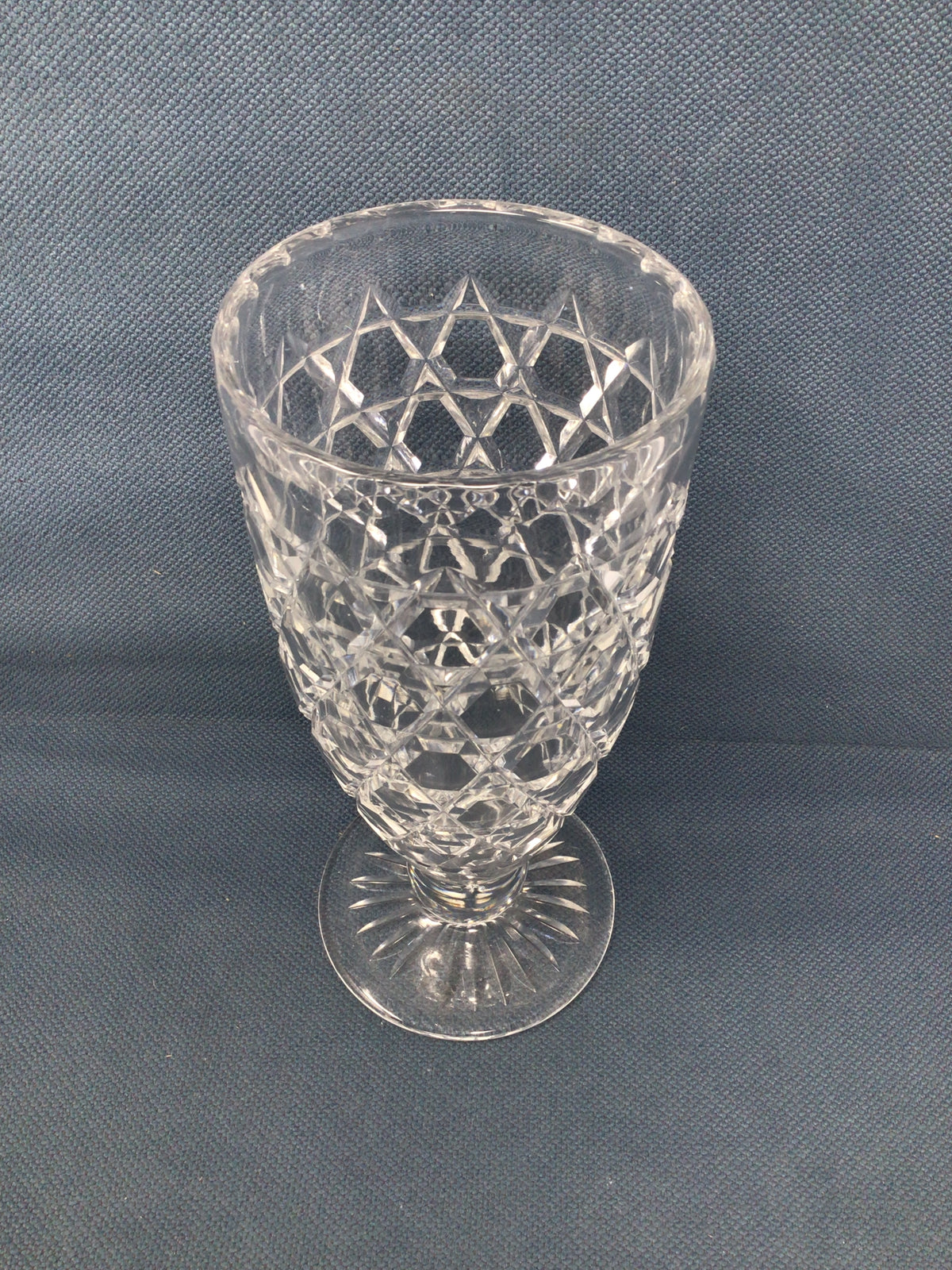 Vintage Pressed Glass Vase