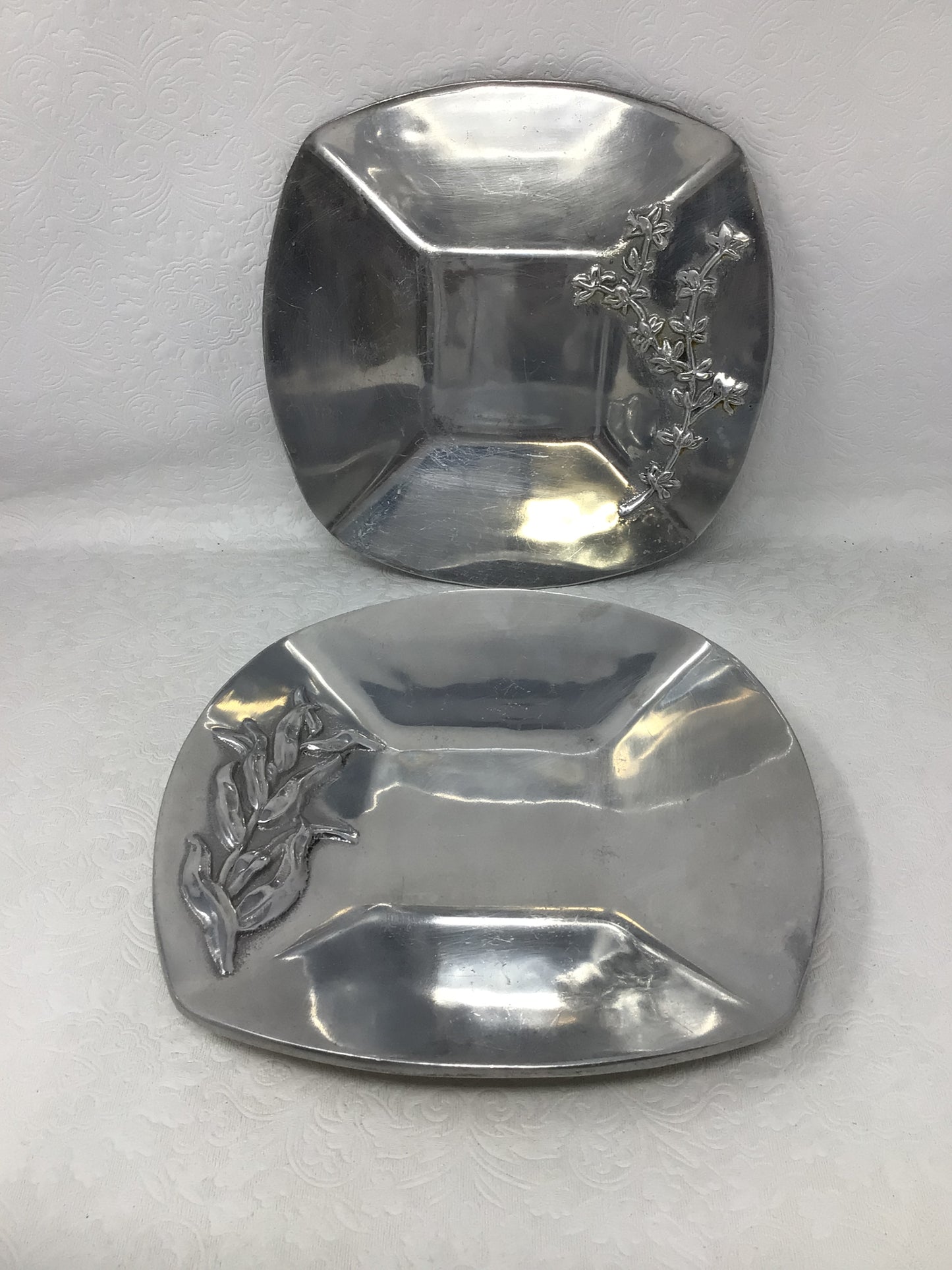 Set Of Two Decorative Plates