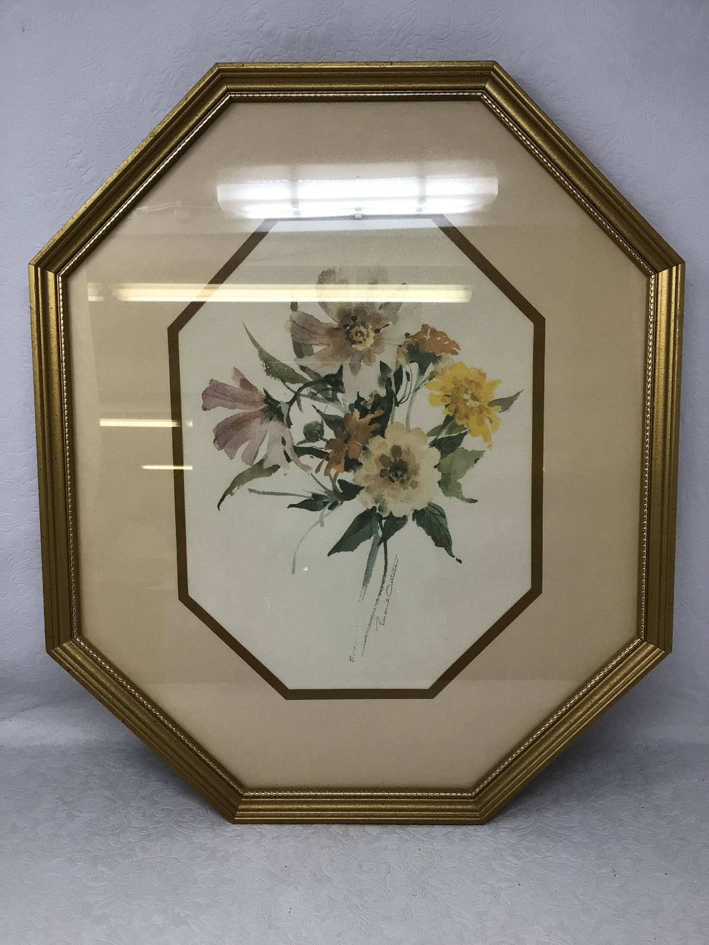 Floral Water Colour #1 Print