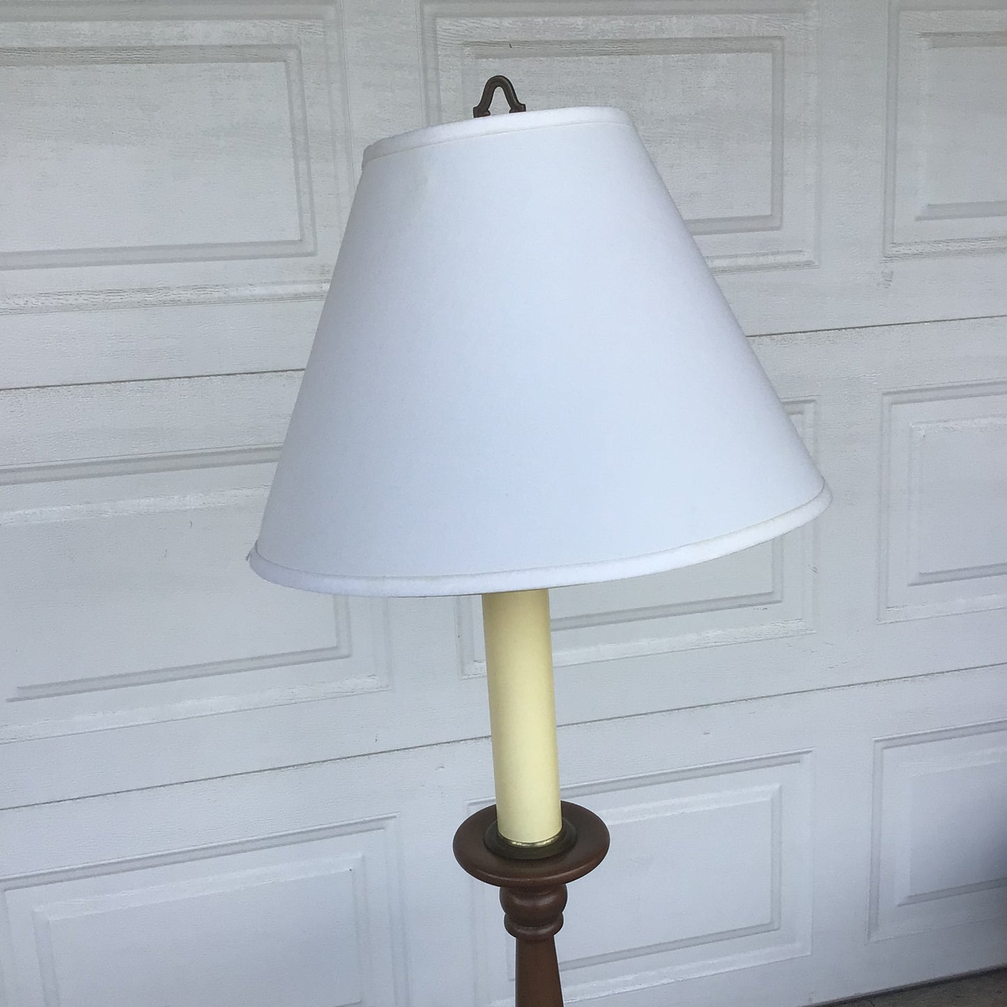 MCM Floor Lamp with Drop Leaf Table