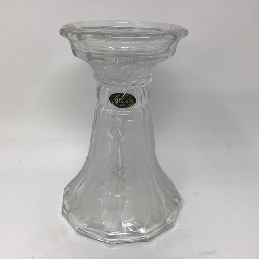 Frosted Glass Vase/ Candle Stick