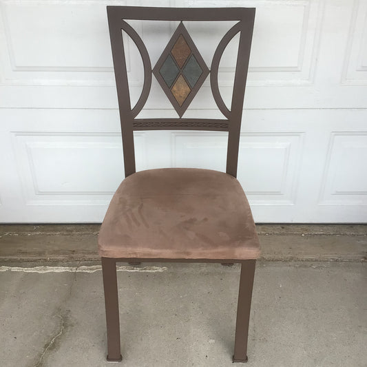 Mosaic Tile Metal Chair