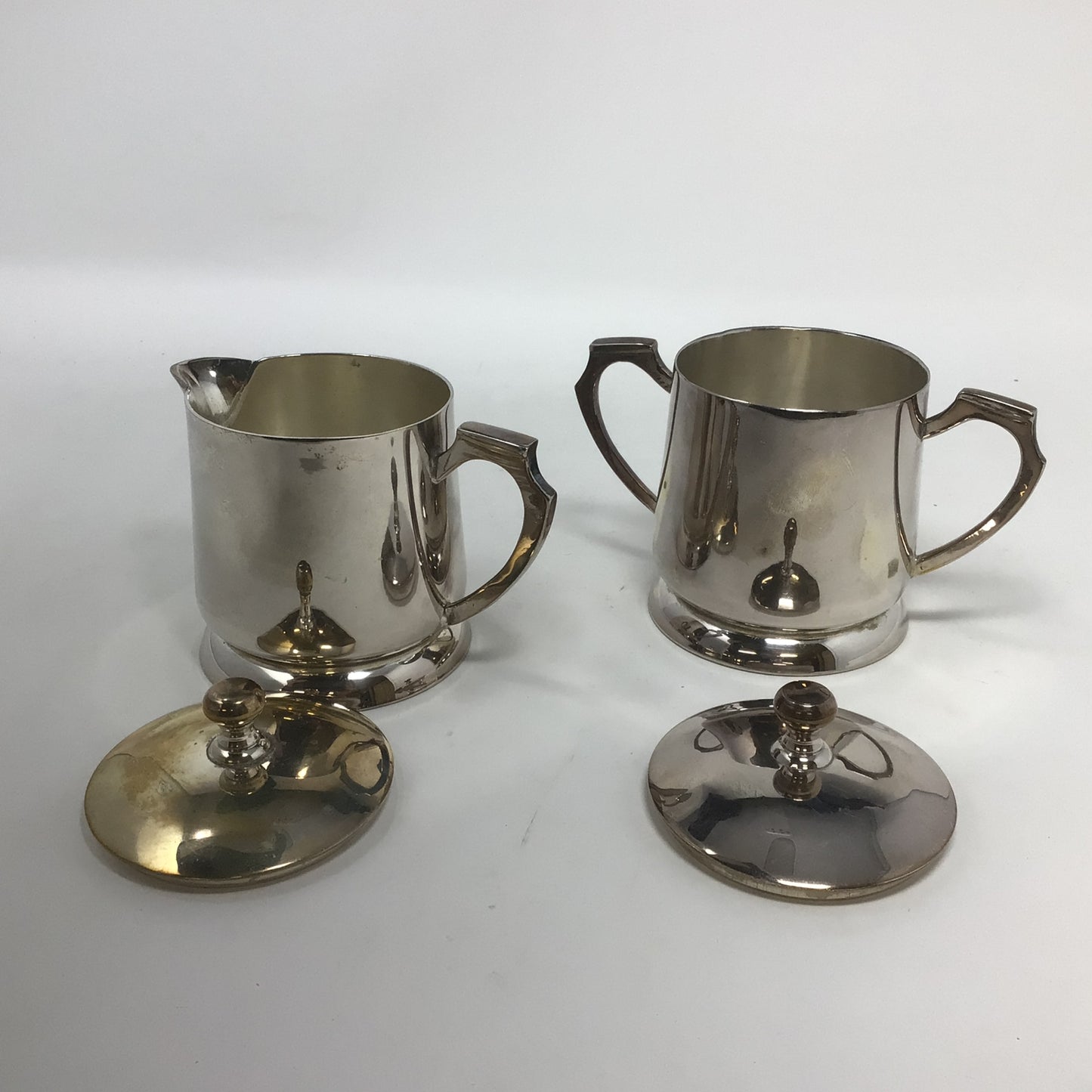 Mid Century Modern Cream and Sugar Set