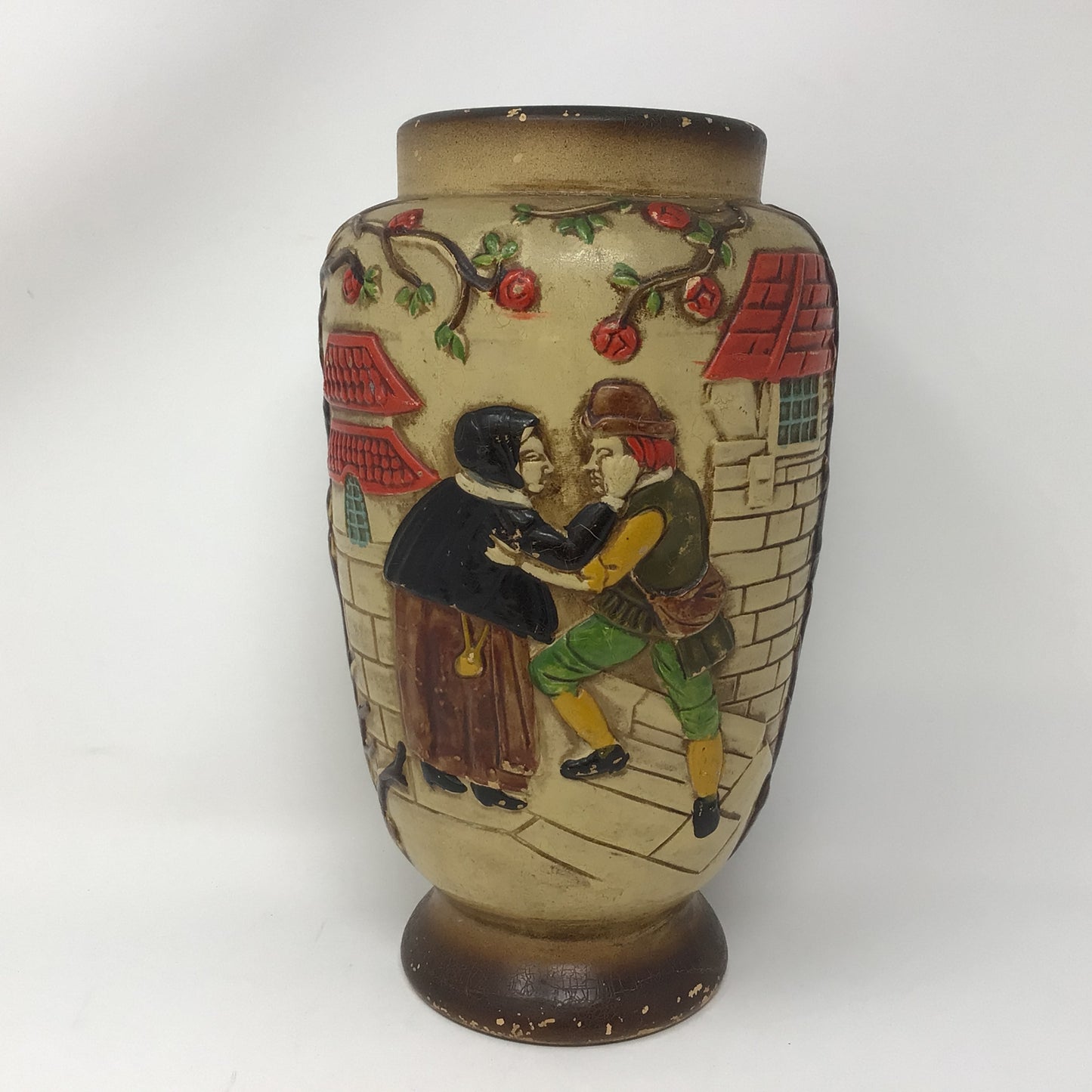 Vintage Japanese Pottery Vase