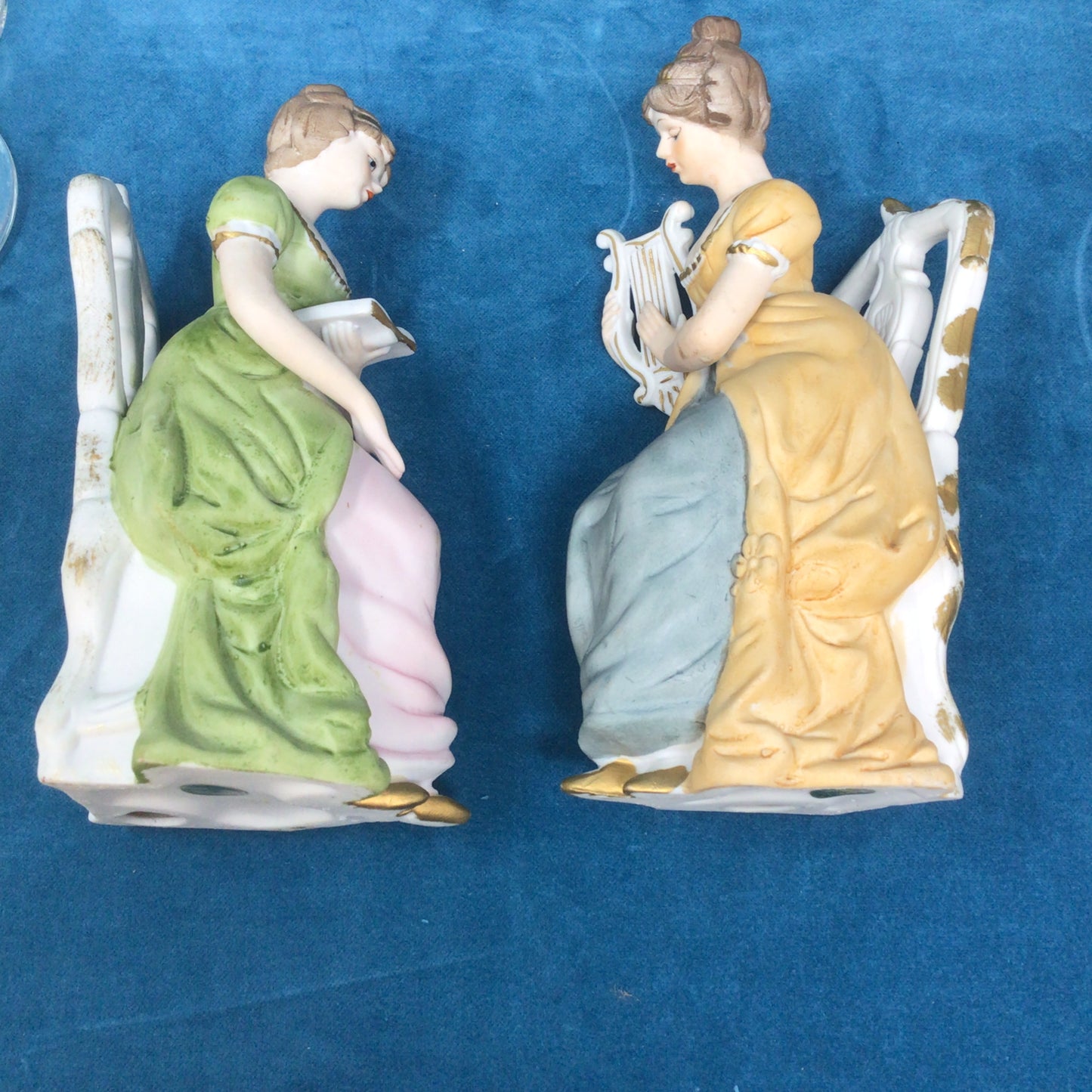 Set of Two Vintage Dainty Ladies