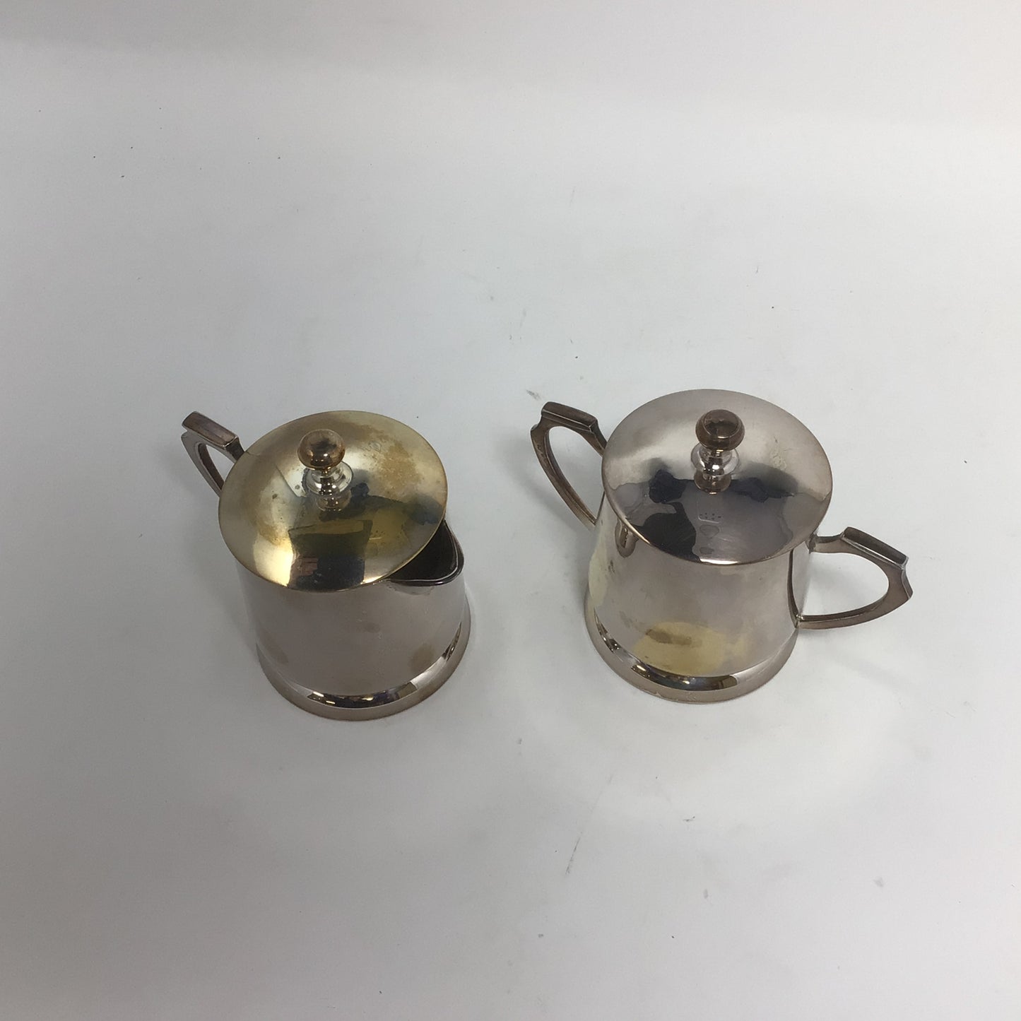 Mid Century Modern Cream and Sugar Set