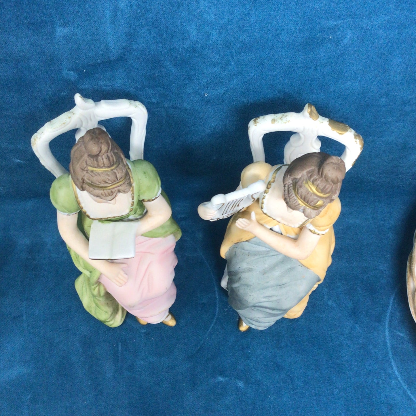 Set of Two Vintage Dainty Ladies