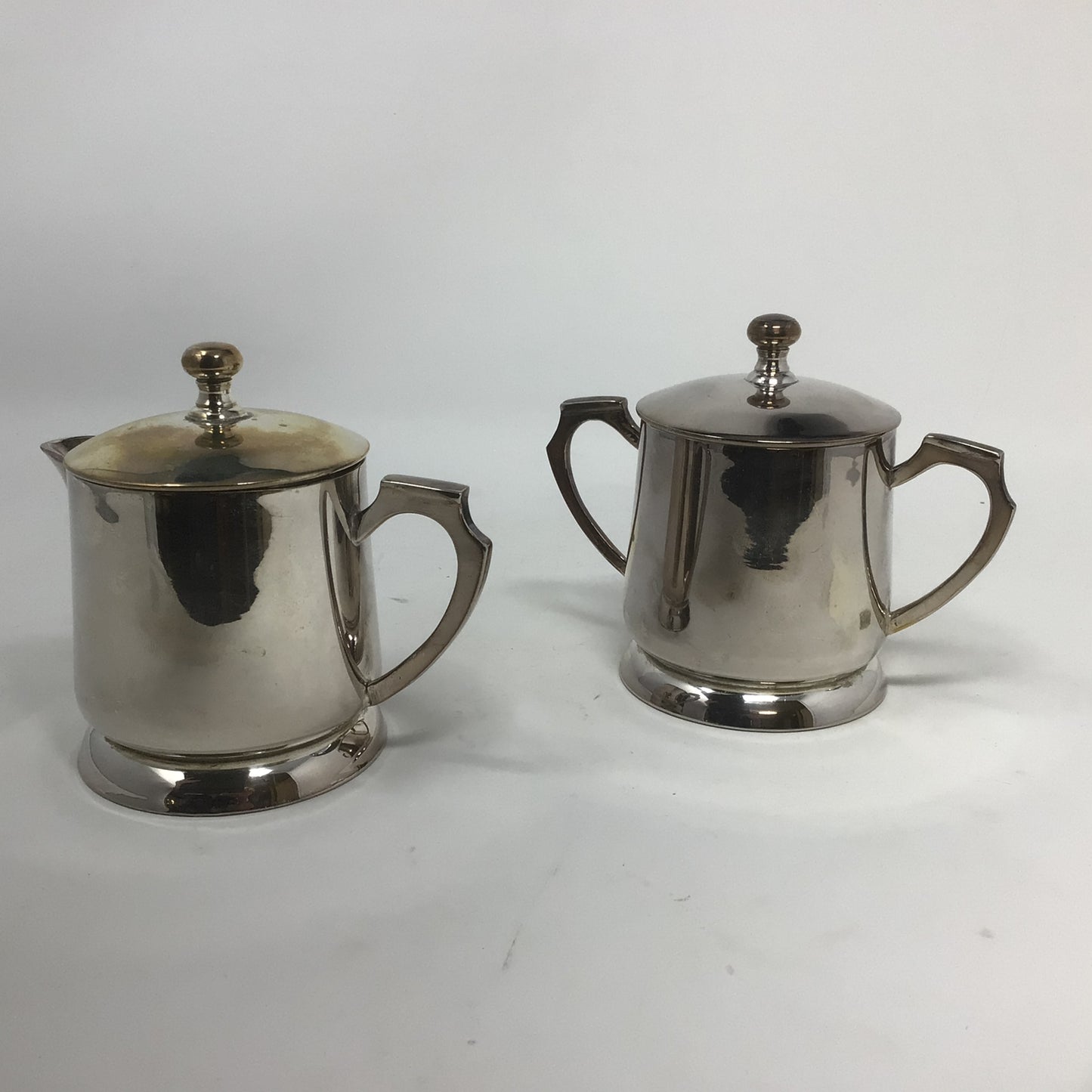 Mid Century Modern Cream and Sugar Set