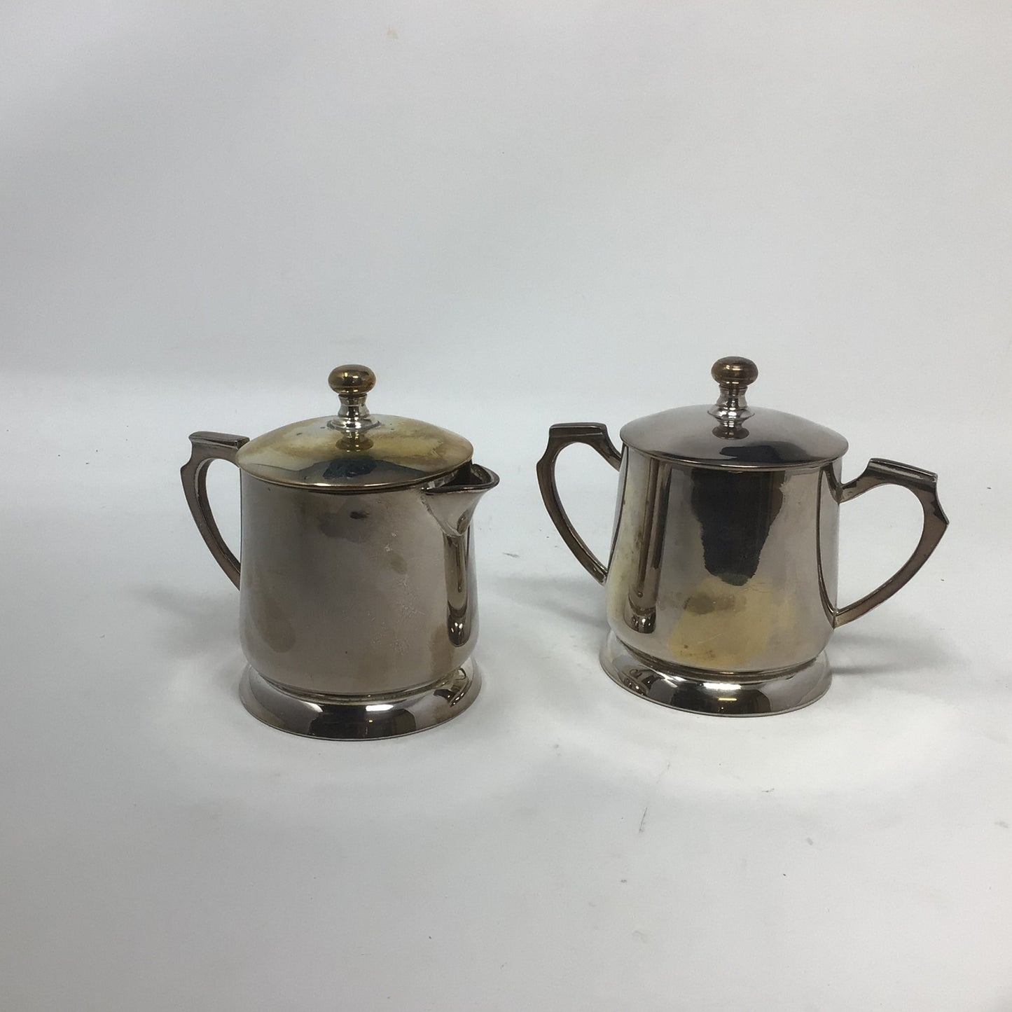 Mid Century Modern Cream and Sugar Set